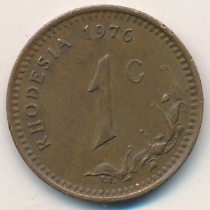 Родезия, 1 цент (1976 г.)
