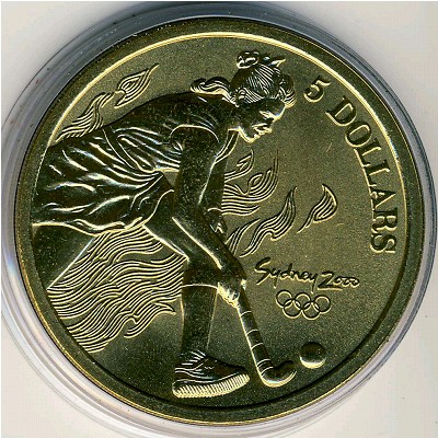 Australia, 5 dollars, 2000