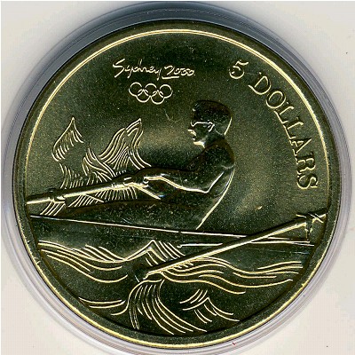 Australia, 5 dollars, 2000