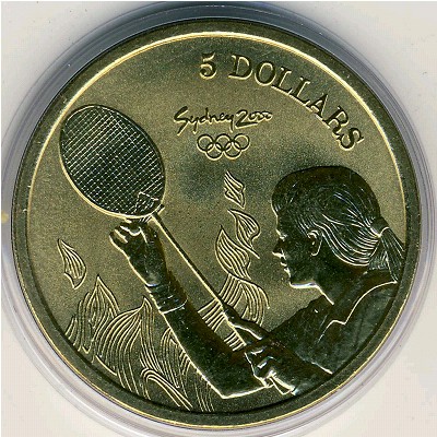 Australia, 5 dollars, 2000