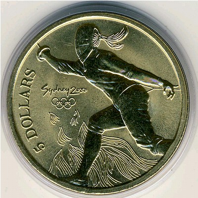 Australia, 5 dollars, 2000