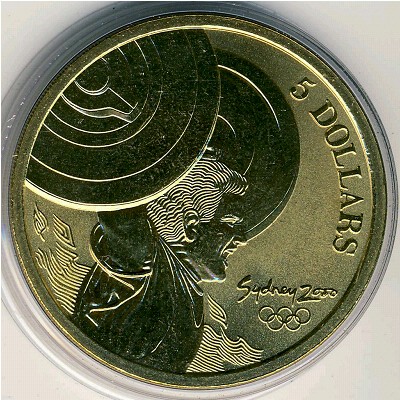 Australia, 5 dollars, 2000