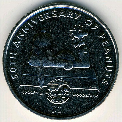 Niue, 1 dollar, 2000