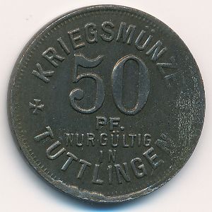 , 50 пфеннигов, 1918