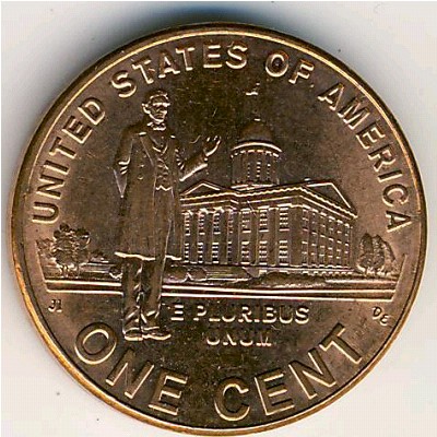 США, 1 цент (2009 г.)