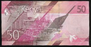 Kenya, 50 шиллингов, 2019
