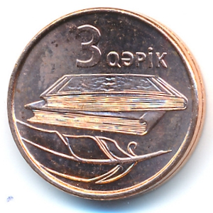 Азербайджан, 3 гяпика (2006 г.)