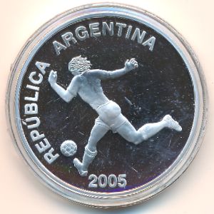 Argentina, 5 pesos, 2005