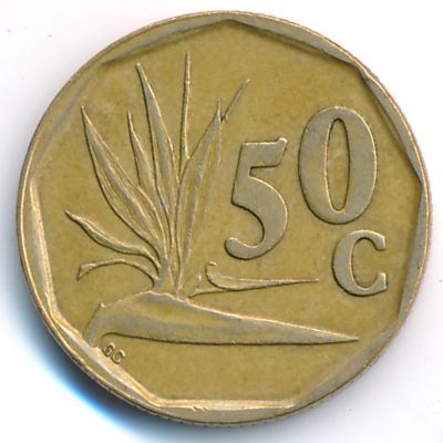 ЮАР, 50 центов (1994 г.)