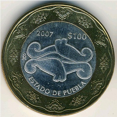 Мексика, 100 песо (2007 г.)