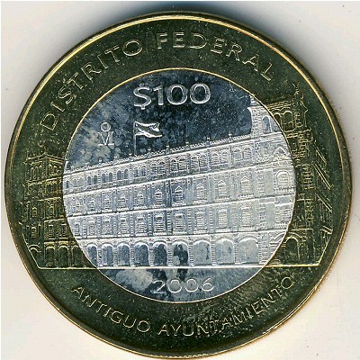 Мексика, 100 песо (2006 г.)