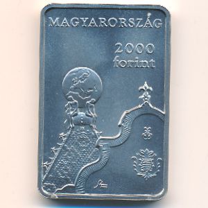 Hungary, 2000 forint, 2019