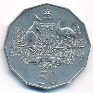 Australia, 50 cents, 2001