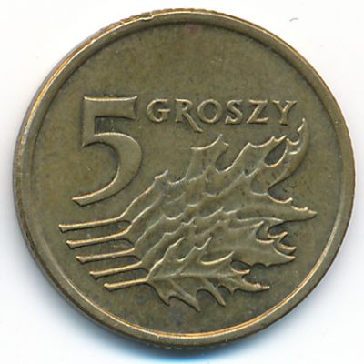 Польша, 5 грошей (2003 г.)