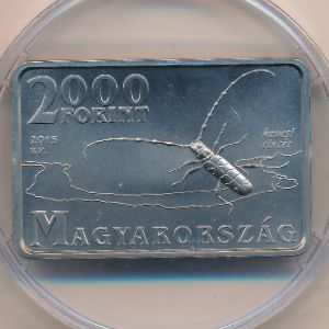 Hungary, 2000 forint, 2015