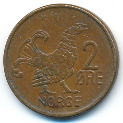 Норвегия, 2 эре (1971 г.)