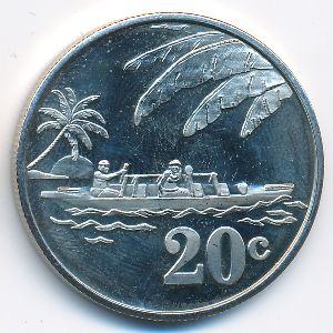 Tokelau, 20 cents, 2012