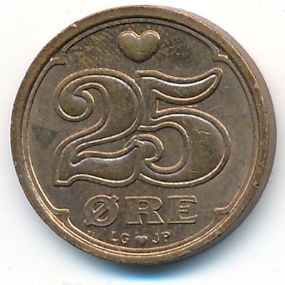 Дания, 25 эре (1996 г.)