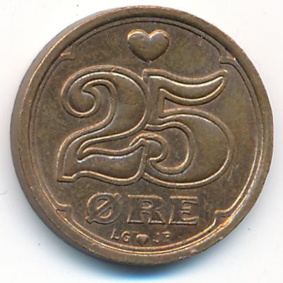 Дания, 25 эре (1997 г.)