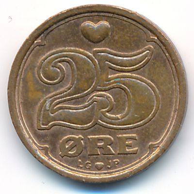 Дания, 25 эре (1999 г.)