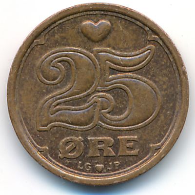 Дания, 25 эре (2001 г.)