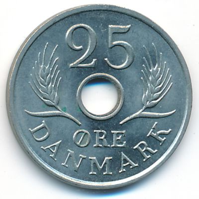 Дания, 25 эре (1967 г.)