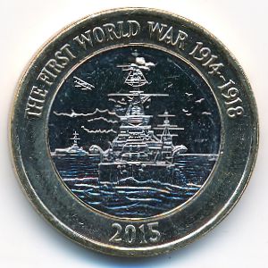 Great Britain, 2 pounds, 2015