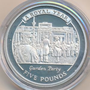 Gibraltar, 5 pounds, 2005