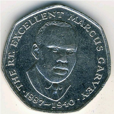 Ямайка, 25 центов (1991–1994 г.)