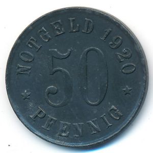 Ольпе., 50 пфеннигов (1920 г.)