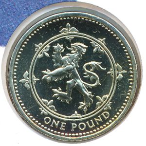 Great Britain, 1 pound, 1999