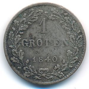 Бремен, 1 грот (1840 г.)