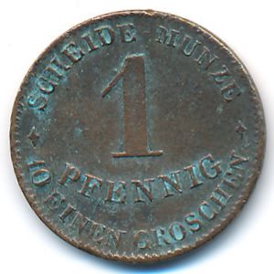 Saxe-Coburg-Gotha, 1 pfennig, 1865