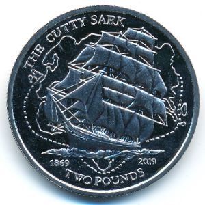 Океанские Территории, 2 фунта (2019 г.)
