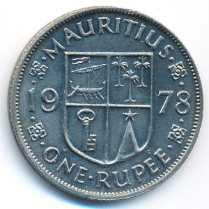 Маврикий, 1 рупия (1978 г.)