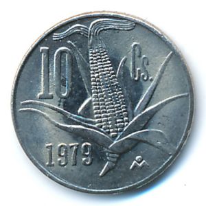 Мексика, 10 сентаво (1979 г.)