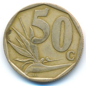 ЮАР, 50 центов (1997 г.)