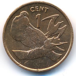 Kiribati, 1 cent, 1979–1992