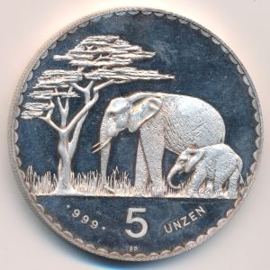 Namibia., 5 ounces, 1987