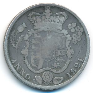 Great Britain, 1/2 crown, 1820–1823
