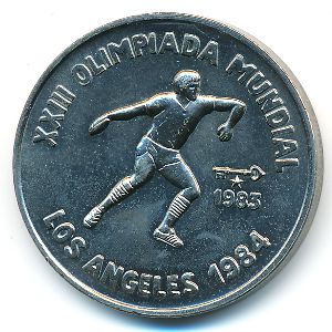 Cuba, 1 peso, 1983