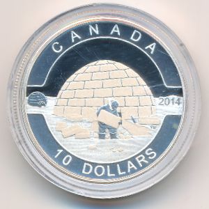 Canada, 10 dollars, 2014