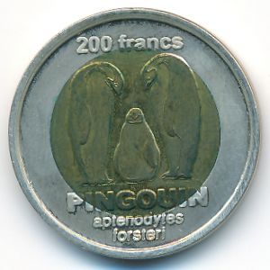 Kerguelen Islands., 200 francs, 2011