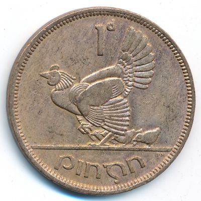Ирландия, 1 пенни (1946 г.)