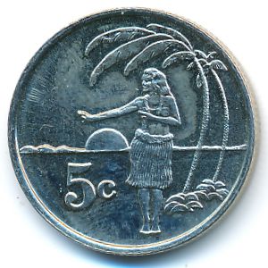 Tokelau, 5 cents, 2012