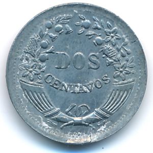 Перу, 2 сентаво (1950–1958 г.)
