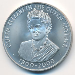 Остров Вознесения, 50 пенсов (2000 г.)