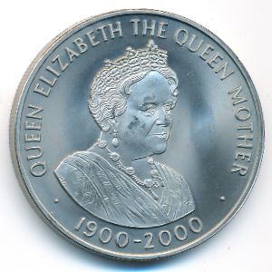 Saint Helena, 50 pence, 2000