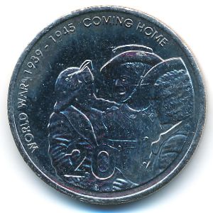 Australia, 20 cents, 2005