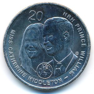 Australia, 20 cents, 2011